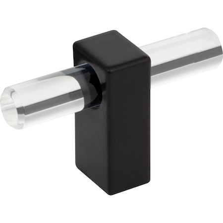 Jeffrey Alexander 2-3/8In. Overall Length Matte Black SpencerIn.tIn. Knob 578T-MB